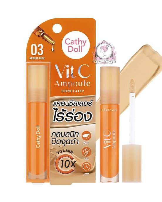 Vit C Ampoule Concealer 4.1G Cathy Doll كونسيلر فيتامين سي كاثي دول