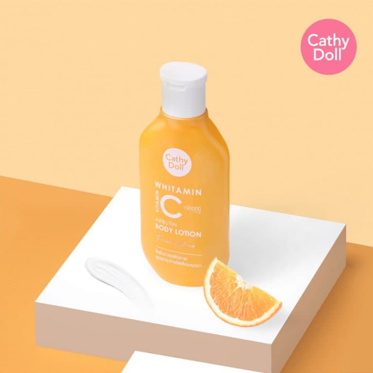 Cathy Doll WHITAMIN VITAMIN C ARBUTIN BODY LOTION 150ml كاثي دول لوشن مرطب للجسم