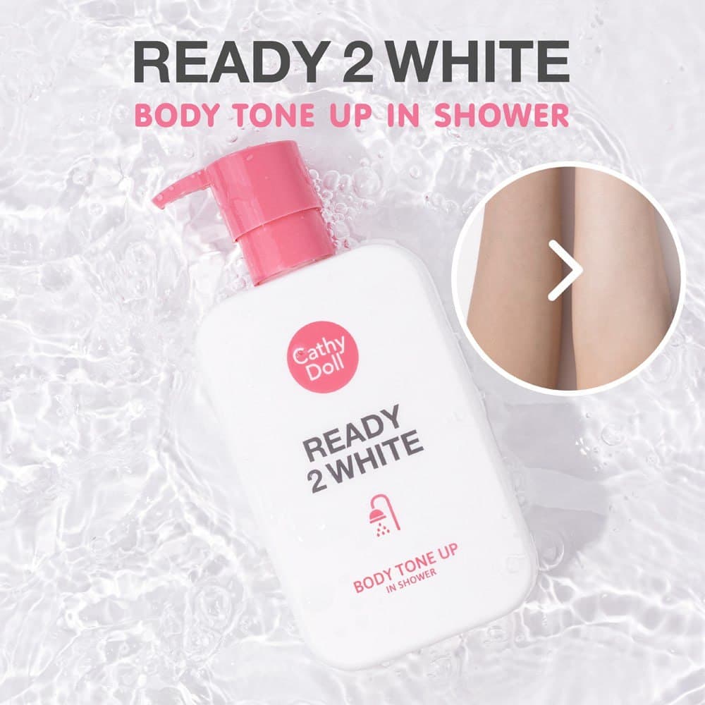 Tone Up Ready 2 White 400ml Cathy Doll مفتح بشرة كاثي دول