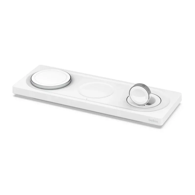 شاحن Belkin BoostCharge Pro لاسلكي 3 في 1 مع MagSafe أبيض WIZ016myWH — 2