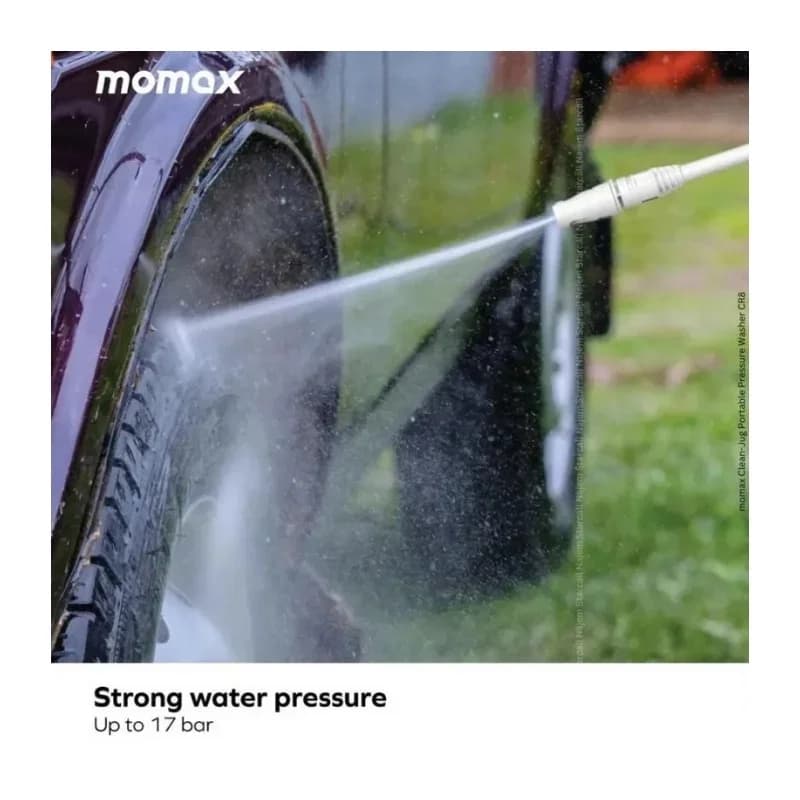 جهاز Momax Clean-Jug لتنظيف السيارات المحمول بالضغط مع بطارية 15000 ملي أمبير - 2222 — 3