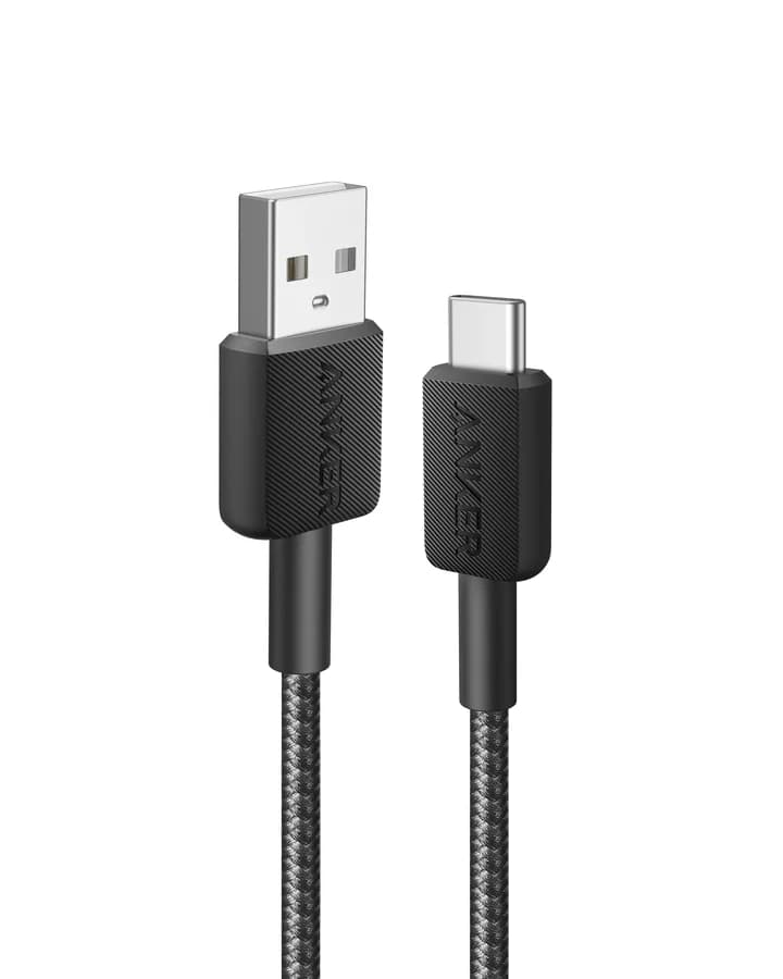 كيبل شحن أنكر زولو USB-A إلى USB-C بطول 3 أقدام - 6787