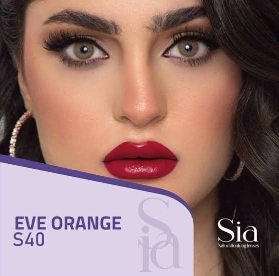 عدسات ملونة سيّا إيف أورانج-S40 - 8801473212936