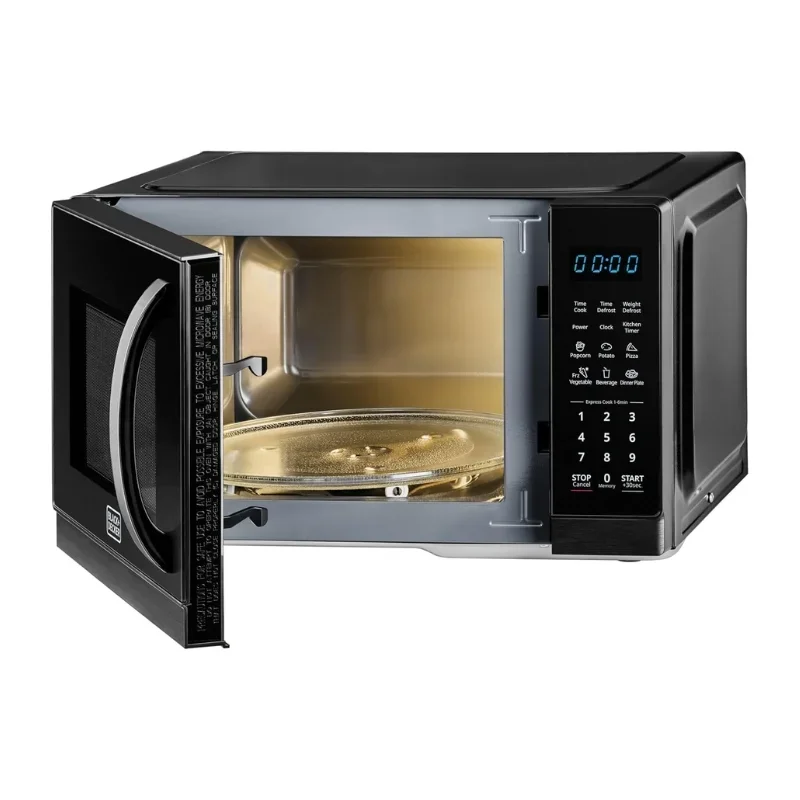 مايكرويف رقمي أسود سولو بسعة 25 لتر من بلاك+ديكر MZ2500P-B5