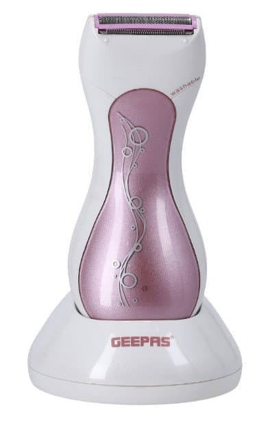 ماكينة حلاقة كهربائية للسيدات قابلة لإعادة الشحن لإزالة الشعر بسهولة ودقة من GEEPAS GLS8678 — 2