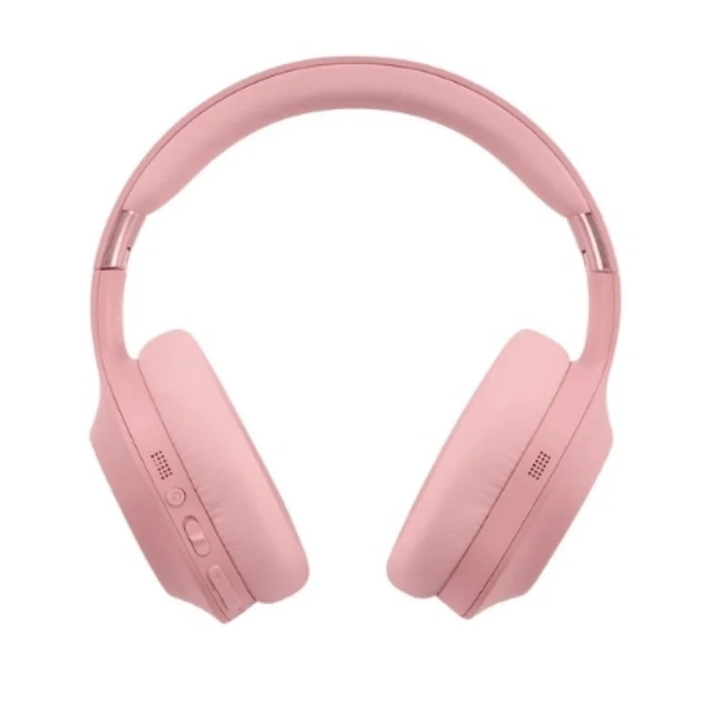 سماعة بلوتوث Momax SPARK MAX Pink BH1M مع نظام عزل الضوضاء ANC ووقت تشغيل طويل - 4425