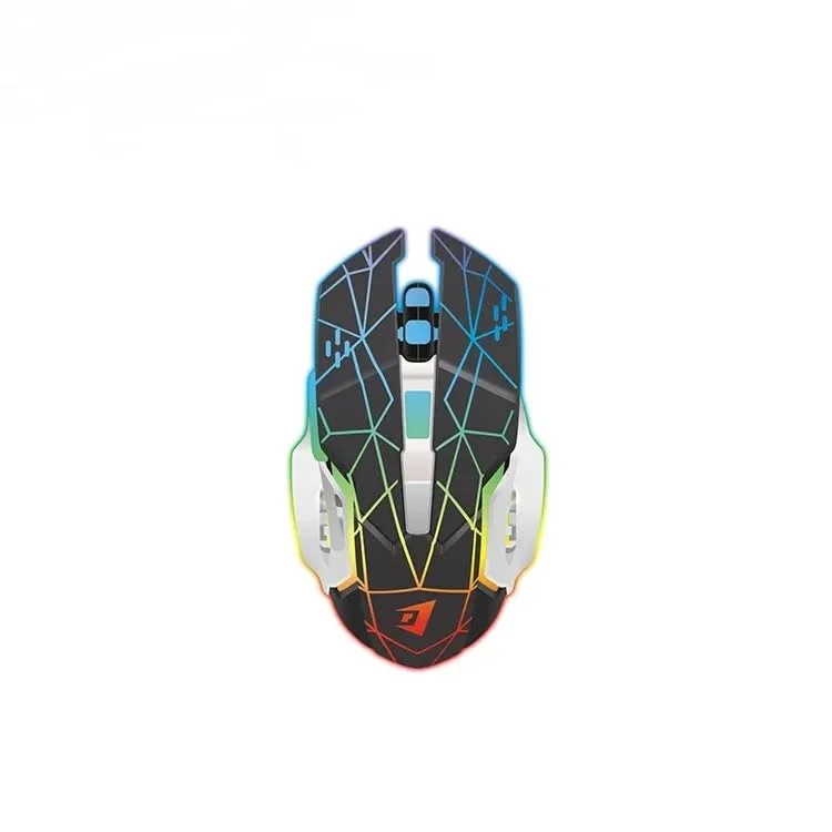 فأرة ألعاب لاسلكية جيرتيك W200 مع إضاءة RGB - 250989 — 2