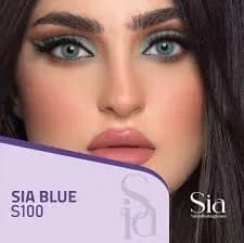 عدسات لاصقة تجميلية زرقاء من SIA Lenses - 8801473212998