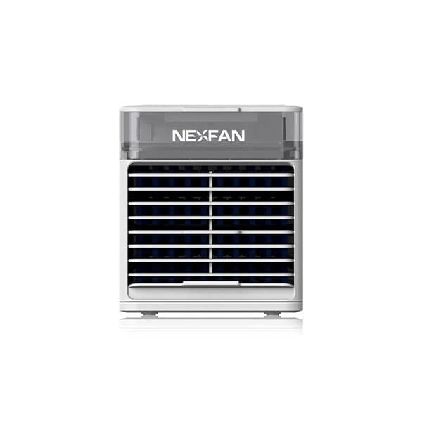 مبرد هواء مكتبي شخصي بمدخل USB مع ترطيب وفلتر قابل للفك و٣ سرعات وإضاءة ليد ٧ ألوان - NEXFAN-ULTRA-USB
