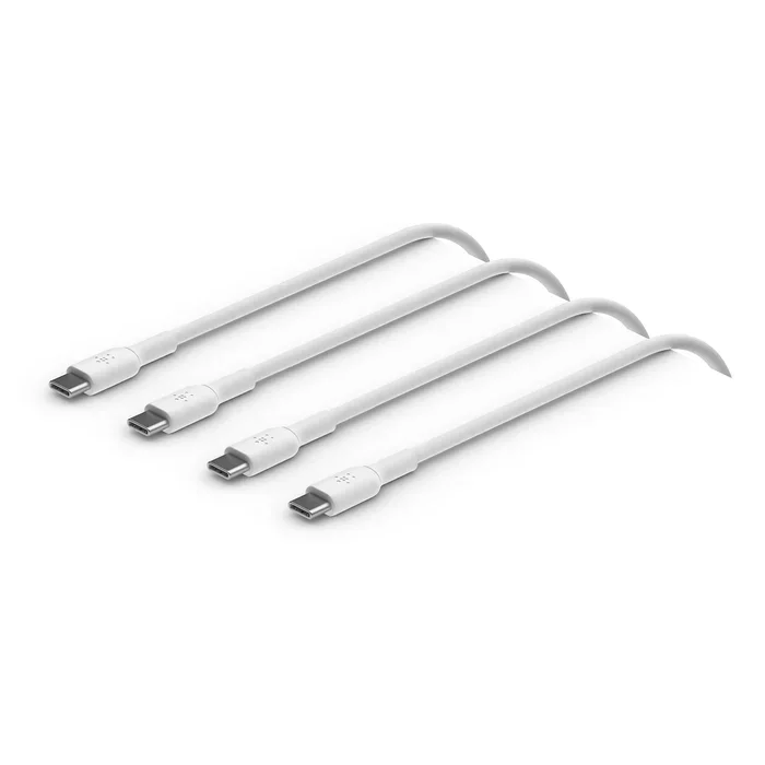 بلكين بوست تشارج كيبل USB-C إلى USB-C 1 متر أبيض 2 عبوة CAB003bt1MWH2P K — 2