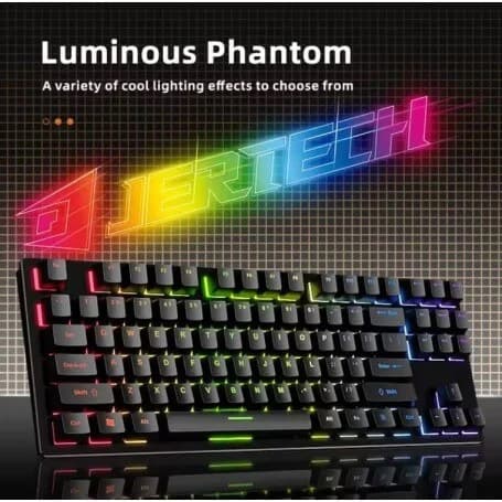 لوحة مفاتيح ميكانيكية JERTECH JK510 RGB للألعاب - 250985 — 2