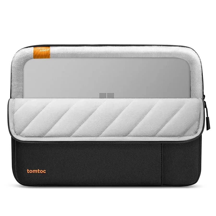 حقيبة حماية Tomtoc Defender-A13 للابتوب بحجم 15 إنش - أسود - 1249 — 2