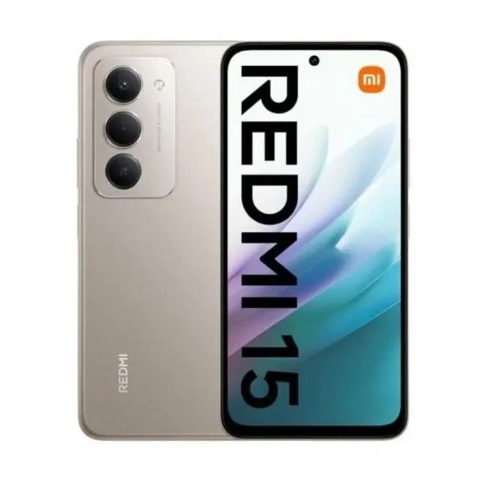هاتف ذكي REDMI 15 رمادي تيتانيوم 8 جيجابايت رام 256 جيجابايت ذاكرة داخلية - 6932554449742 — 2