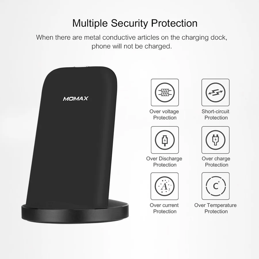 شاحن محمول Momax UD5D عالي السعة مع تقنية الشحن السريع - 3608