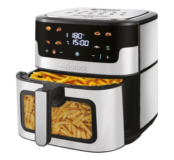 قلاية هوائية رقمية بسعة 5.5 لتر من نيوال - FRY-5121