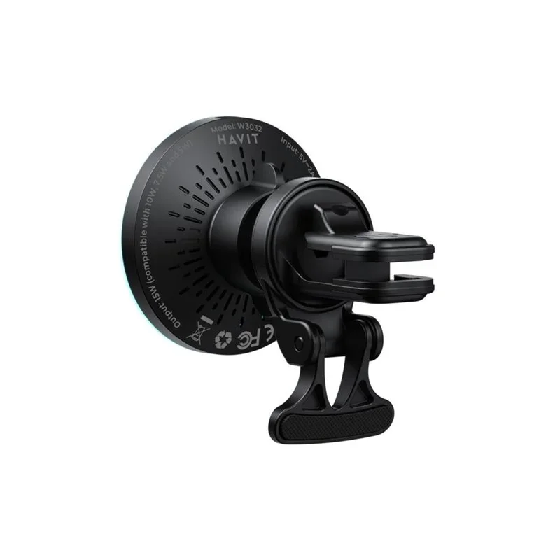 شاحن سيارة لاسلكي 3 في 1 من Havit W3032-black — 2