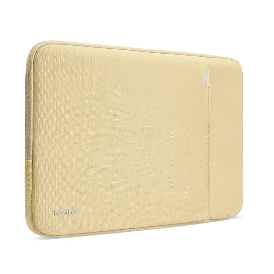 حقيبة لابتوب Tomtoc Light-A18 لون بيج أصفر لحماية الأجهزة المحمولة 1759
