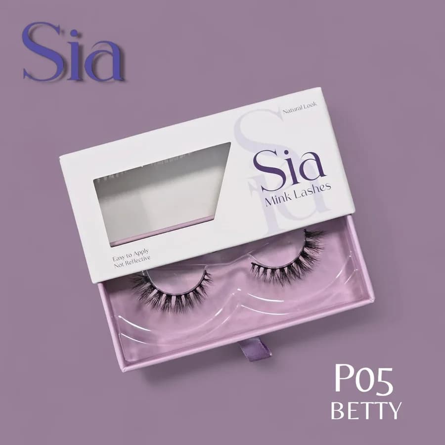 رموش صناعية عالية الجودة قابلة لإعادة الاستخدام من SIA Lashes - موديل PD31 - 8803474371285