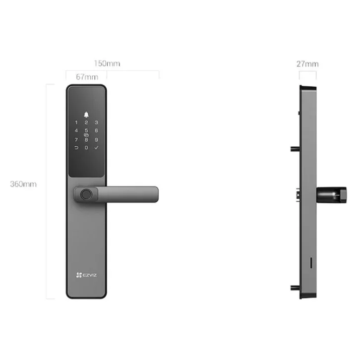قفل ذكي EZVIZ DL05 متعدد طرق الفتح - EZVIZ30 — 3