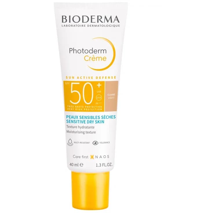 بيوديرما فوتوديرم كريم SPF50+ بتركيبة مرطبة 40مل - 3701129803516