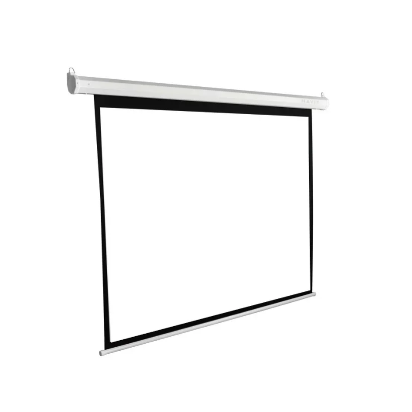 شاشة عرض بروجكتر Havit PS100E-UK-white بحجم 100 بوصة ودعم 4K