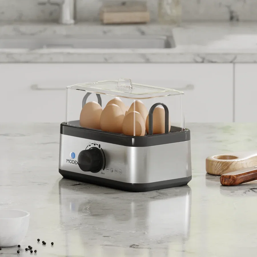 جهاز سلق البيض الكهربائي 400 واط بسعة 6 بيضات - EB120 — 4