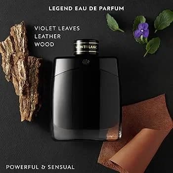 عطر مونت بلانك ليجند للرجال - أو دو بارفان 100 مل - 3386460118125