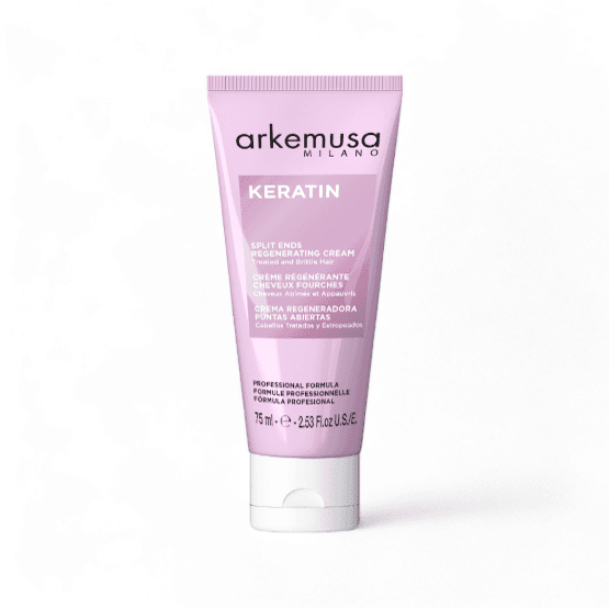 ARKEMUSA Keratin Regenerating Hair Care Set مجموعة العناية بالشعر اركيموزا بالكيراتين مصممة للشعر التالف أو الجاف أو الهش. — 7