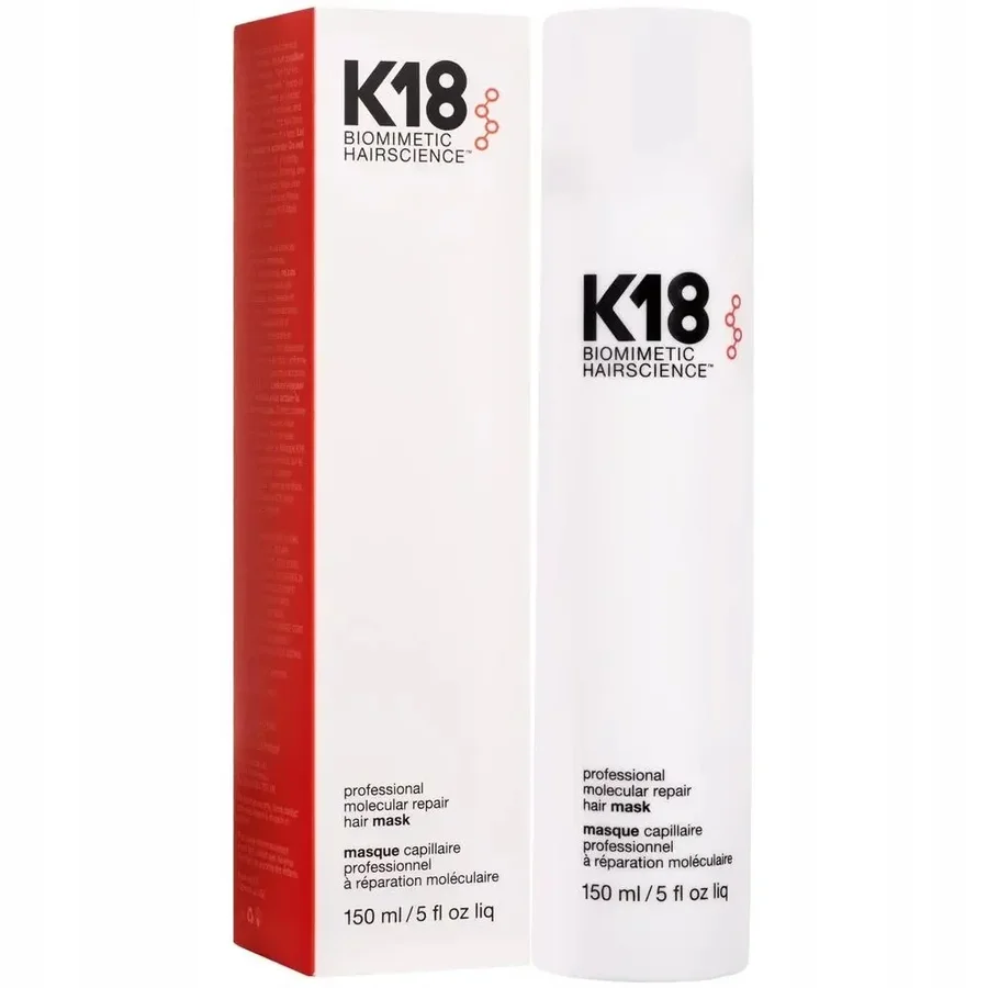 ماسك إصلاح الشعر الاحترافي K18 PRO REPAIR MASK 150 ML - 858511001135