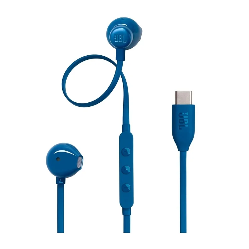سماعة JBL Tune 305C USB-C واير بلون أزرق - 200004580 — 2
