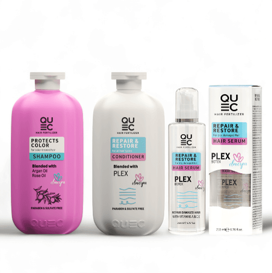 QUEC KIT PROTECTS COLOR - Shampoo, Conditioner, Serum — 4