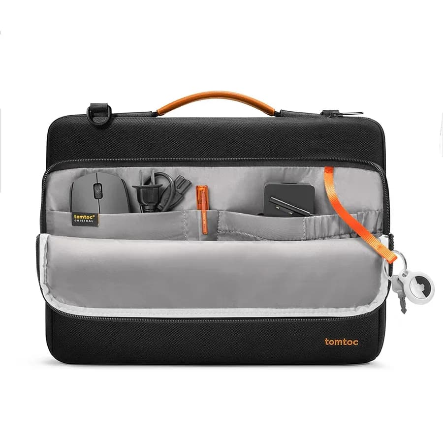 حقيبة لابتوب Tomtoc Defender-A40 سوداء 1774 — 2