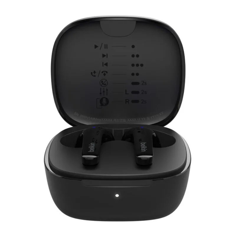 سماعات Belkin SoundForm Motion اللاسلكية الحقيقية السوداء AUC010btBK — 2