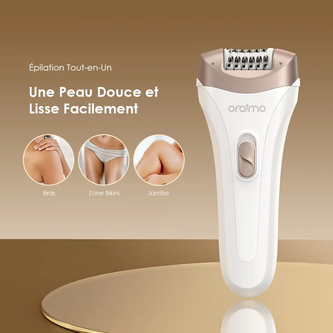 آلة إزالة الشعر النسائية Oraimo SilkSmooth OBE-210N(WHITE) — 5