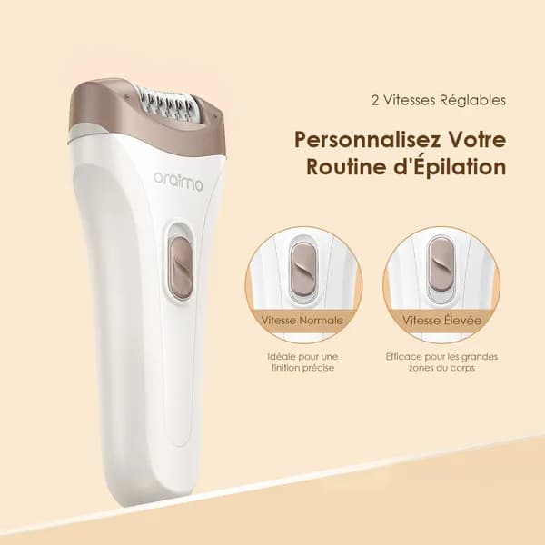 آلة إزالة الشعر النسائية Oraimo SilkSmooth OBE-210N(WHITE) — 3