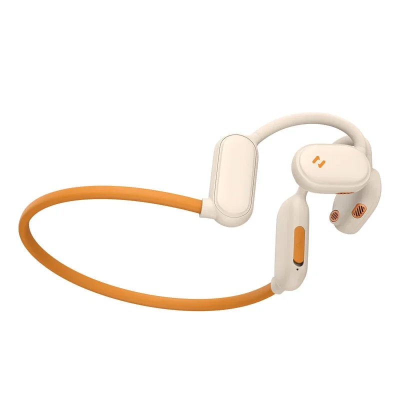 سماعة لاسلكية Havit E553BT بيج بتقنية بلوتوث 5.3 وتشغيل طويل E553BT-beige — 3