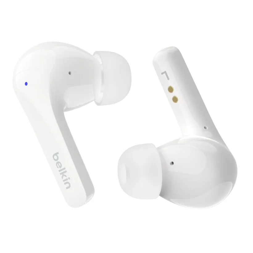 سماعات Belkin SoundForm Motion اللاسلكية الحقيقية البيضاء AUC010btWH — 3