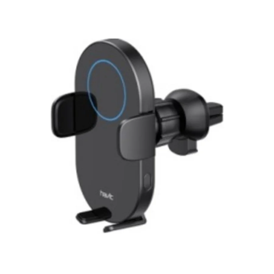 شاحن سيارة لاسلكي Havit W3018 مع حامل أوتوماتيكي - أسود W3018-Black