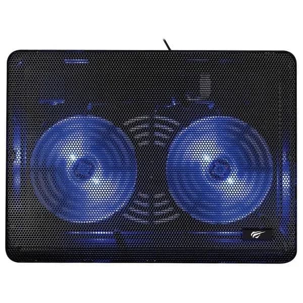قاعدة تبريد لابتوب Havit HV-F2035 مع تصميم نحيف للغاية وثلاث مراوح - أسود HV-F2035-Black