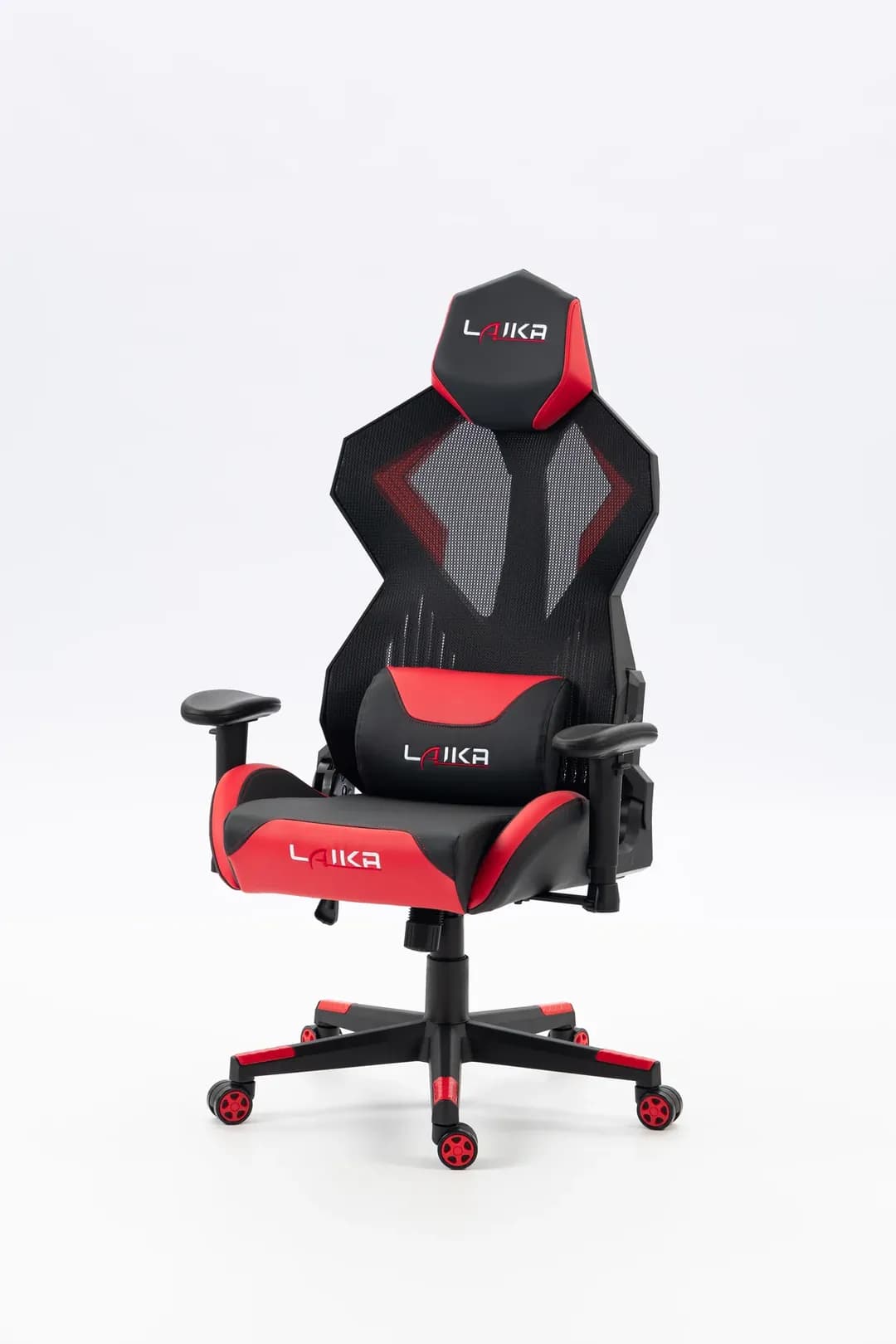 كرسي Gaming chair LK-2409 BLACK-RED Mesh 2D Arms