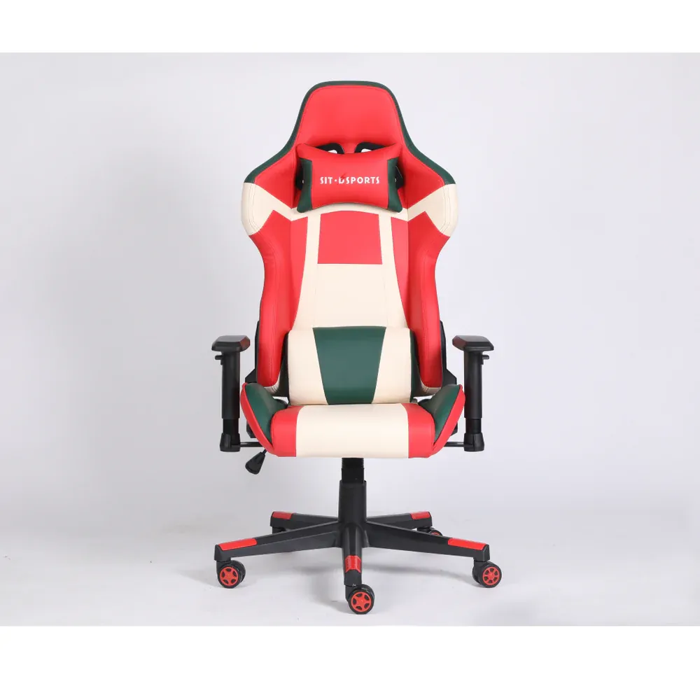 كرسي Gaming chair SD-258 (Red, White, Black)