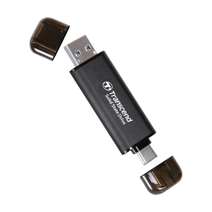 Transcend ESD310C - USB Flash Drive - 1TB - Up to 1050MB/s - Black