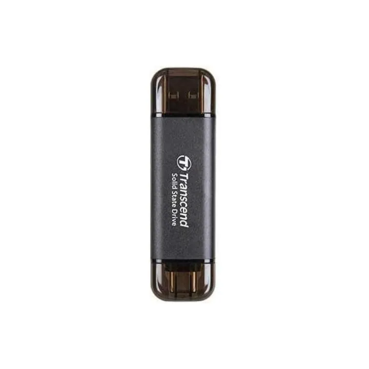 Transcend ESD310 - USB Flash Drive - 2TB - Up to 1050MB/s - Black