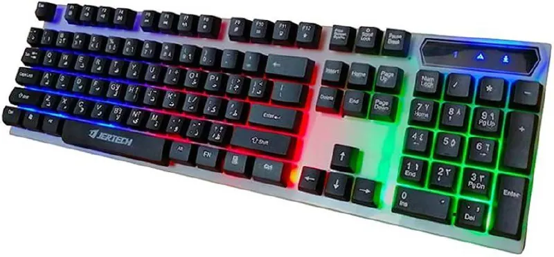 كيبورد JERETECH FULL SIZE GAMING KEYBOARD STARS KM170 — 3