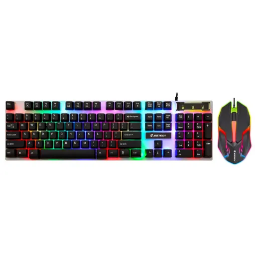 كيبورد JERETECH FULL SIZE GAMING KEYBOARD STARS KM170