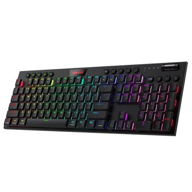 Redragon K618RGB Horus Pro Wired‑2.4G‑BT Mechanical Keyboard