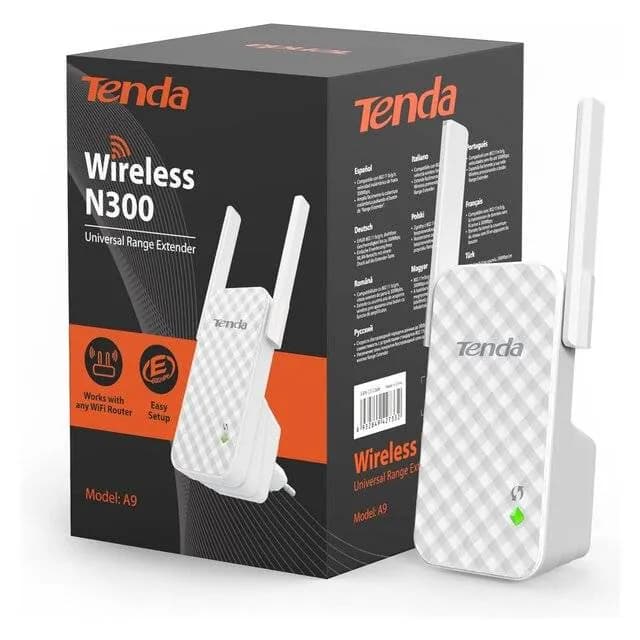 Tenda A9 N300 Wireless Repeater