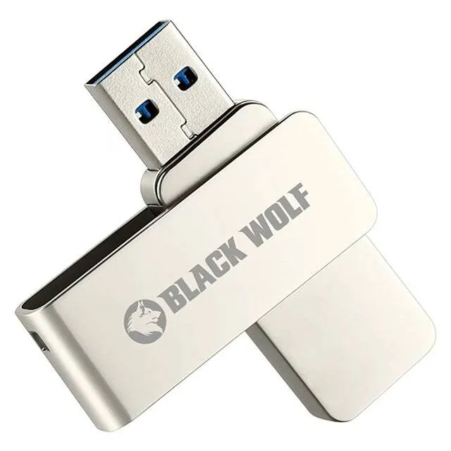 Black Wolf : USB Flash Drive (3.2 Gen 2) - 32GB — 2