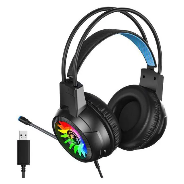 سماعة العاب - iMice HD-490 USB Gaming Headphone — 2