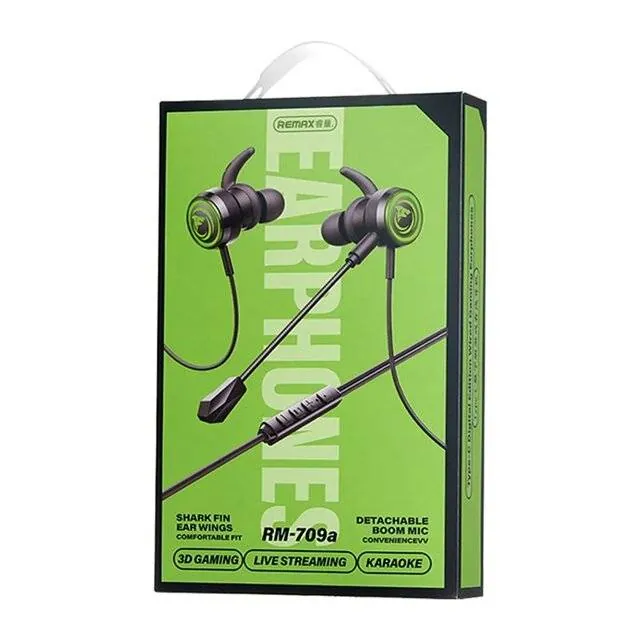 سماعة سلكية للالعاب - Remax 709A Type-C Earphones — 3